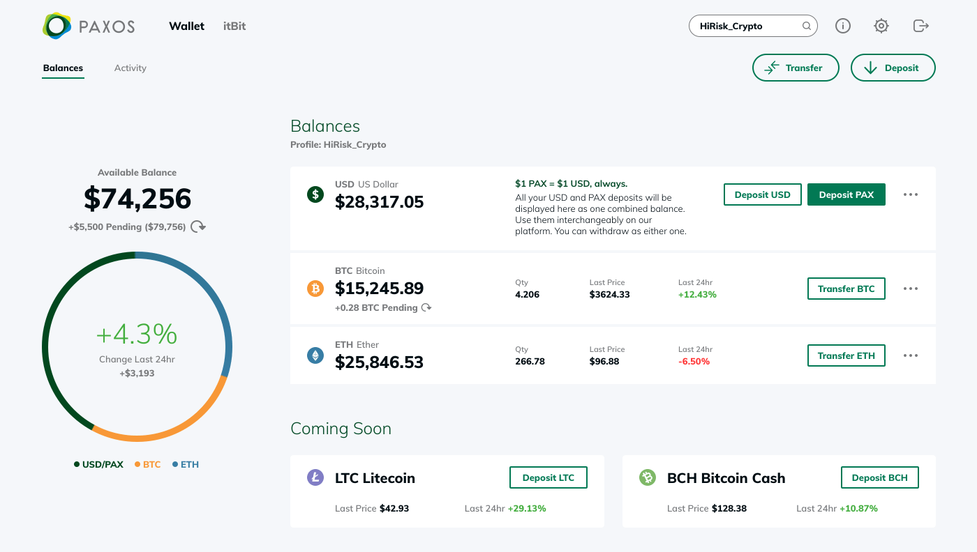 Paxos cho phép chuyển đổi stablecoin PAX về tiền mặt tức thì, không giới hạn số lượng