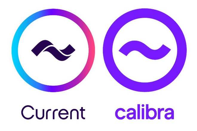 Sự tương đồng trong logo của Current và Calibra /// Ảnh: Current
