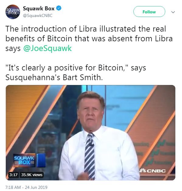 Joe Kernen, một trong những dẫn chương trình Squawk Box của CNBC.