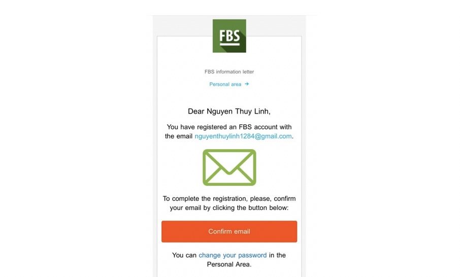 Hướng dẫn mở tài khoản FBS