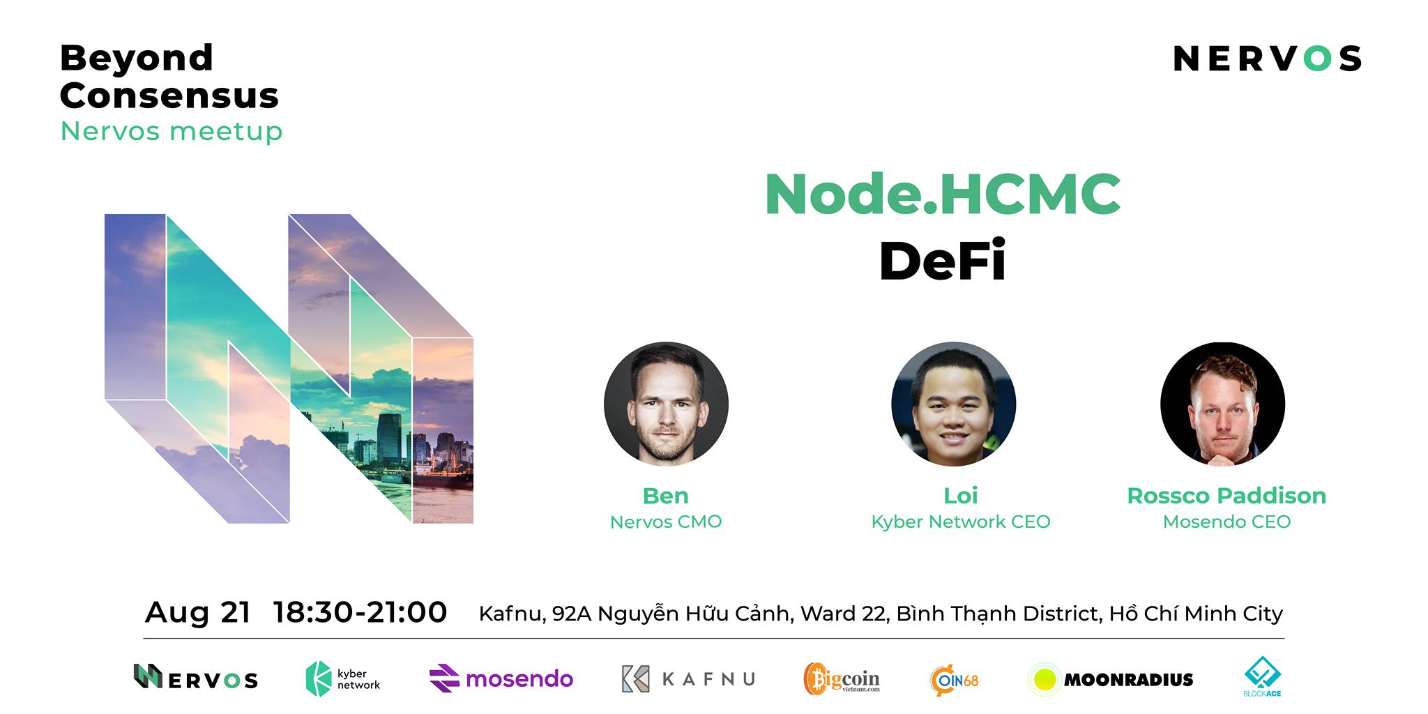 Chuỗi sự kiện Beyond Concensus đã có mặt tại TP Hồ Chí Minh, đồng hành cùng Kyber Network.