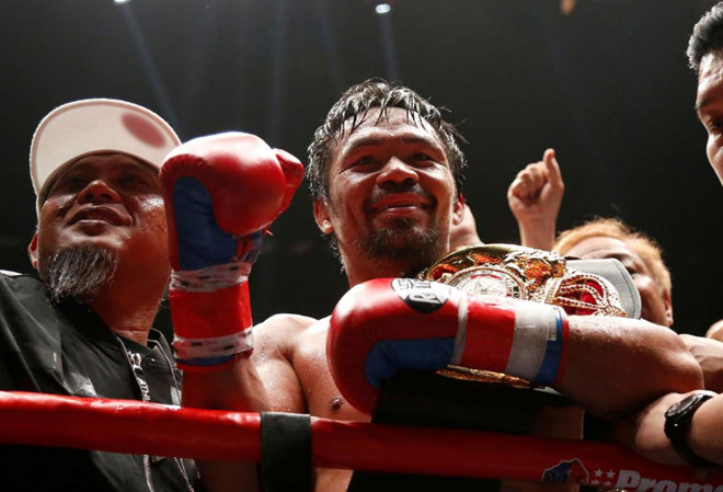 Nhà vô địch quyền Anh người Philippines Manny Pacquiao /// Reuters