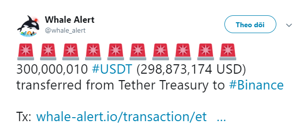 tether di chuyển usdt sang binance