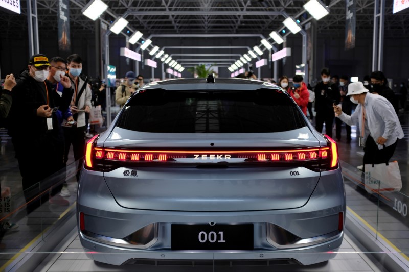 Geely's EV brand Zeekr sells out of deliverable cars for this year