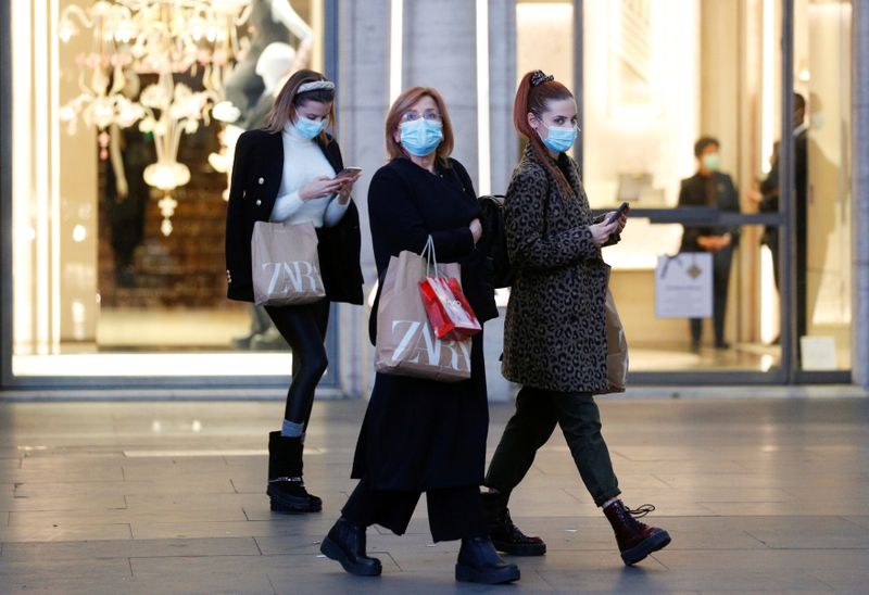 Euro zone inflation eases before expected march higher