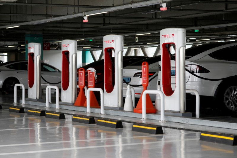 Tesla plans to open its charging network to other EVs later this year