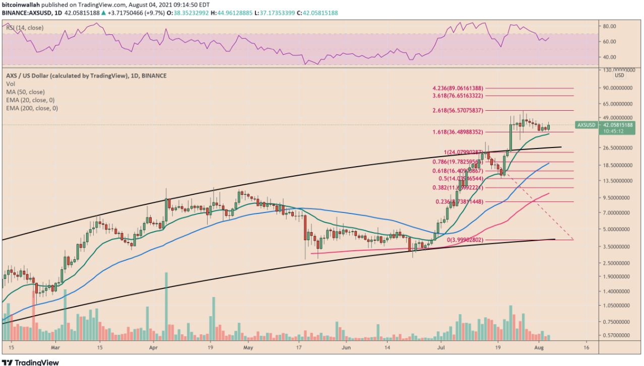 , hinting that traders placed speculative bets at the rise on the token.