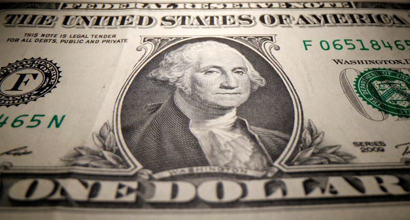 Dollar holds firm as Fed hawks urge early taper ahead of Powell's speech