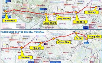 Trình Thủ tướng tuyến cao tốc hơn 19.000 tỉ nối Biên Hòa - Vũng Tàu