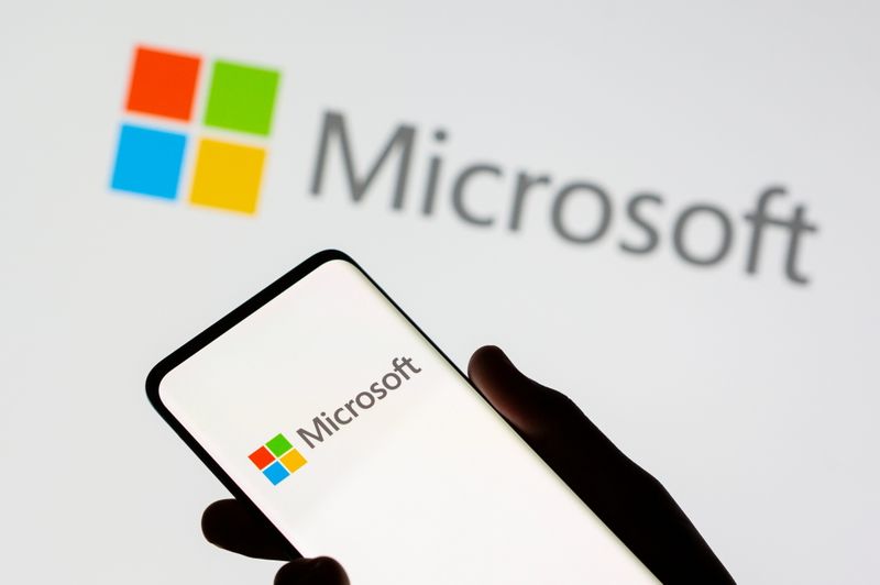 Microsoft shares edge higher on $60 billion buyback program
