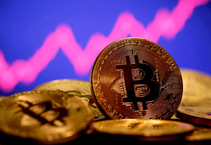 Bitcoin jumps 9% to touch 12-day high