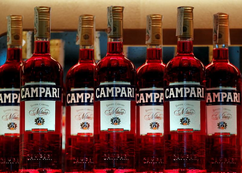 Campari to raise drinks prices in 2022 to offset surging costs