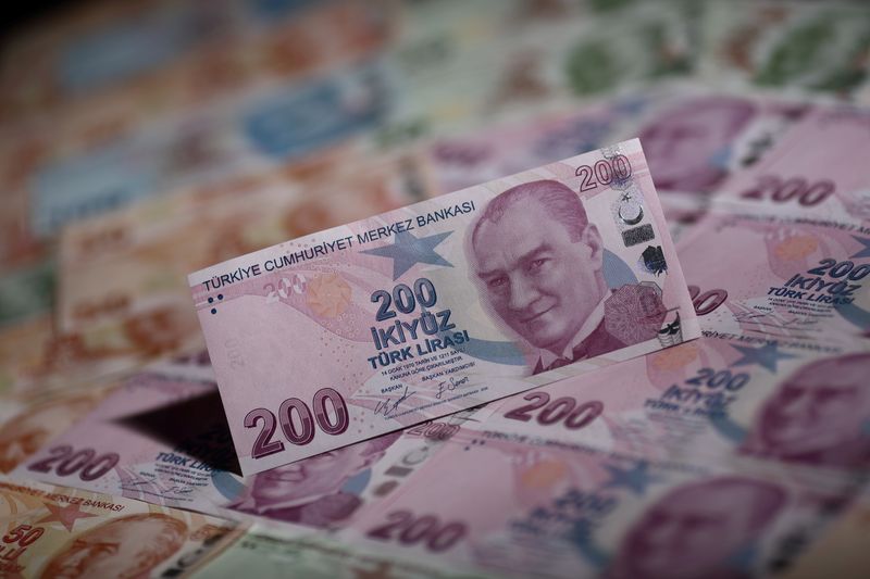 Turkish lira holds ground after week's volatile selloff