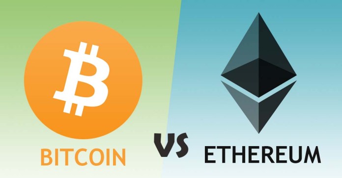 Ethereum đang được đánh giá cao hơn Bitcoin