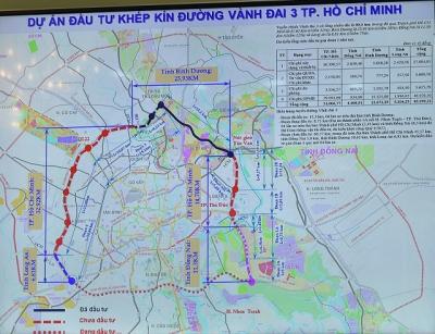 TPHCM đề xuất Chính phủ hỗ trợ ngân sách khoảng 83 ngàn tỷ đầu tư đường vành đai 3 