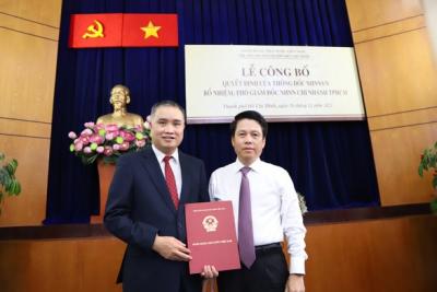 Ông Nguyễn Đức Lệnh giữ chức Phó Giám đốc Ngân hàng Nhà nước TP.HCM