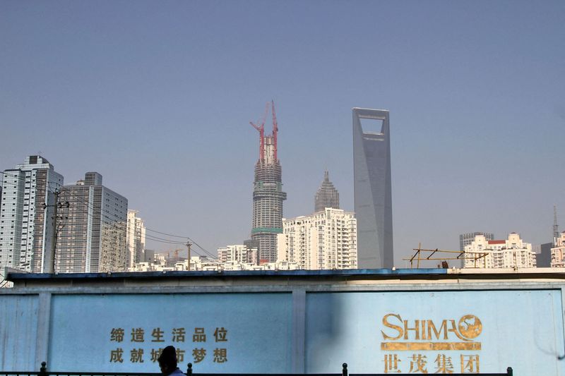 China's Shimao says it has no deal to sell Shanghai plaza, shares slump