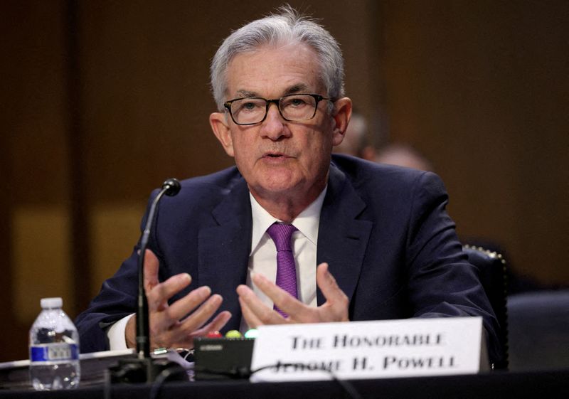 Fed's Powell heads to Hill for hearing with inflation in focus