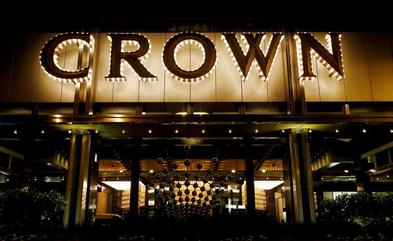 Australia's Crown Resorts to consider revised $6.5 billion Blackstone offer