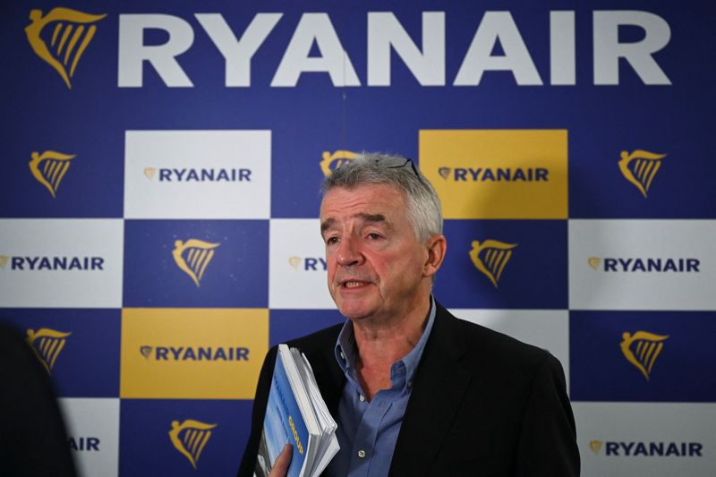 Ryanair could shift up to 20 planes to Ukraine in next three years