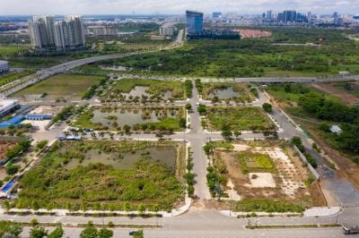 Giá đất Thủ Thiêm ra sao nếu các doanh nghiệp bỏ cọc?