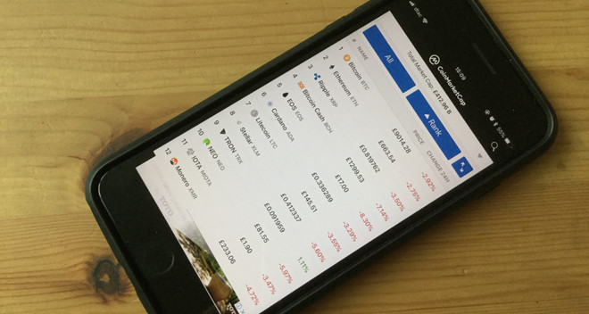 CoinMarketCap ra ung dung theo doi gia tien so tren smartphone hinh anh 1